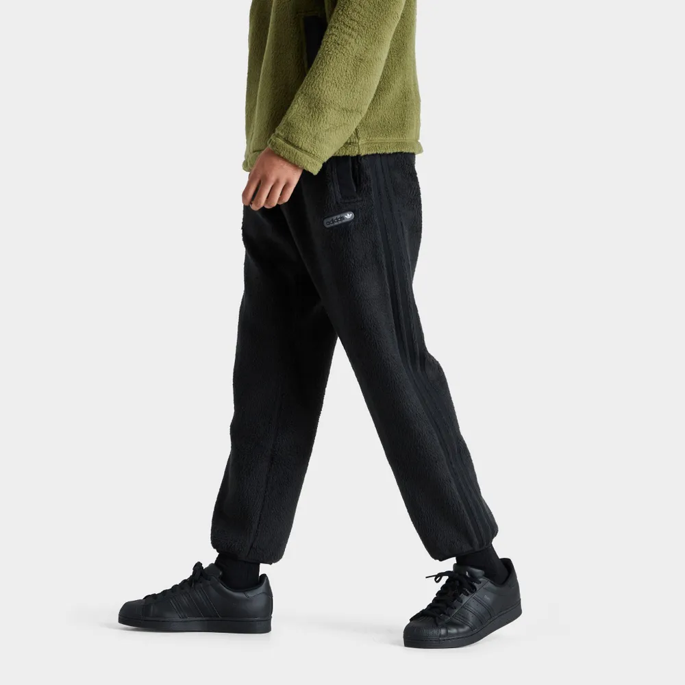 adidas Originals 3-Stripes Sherpa Pants Black /