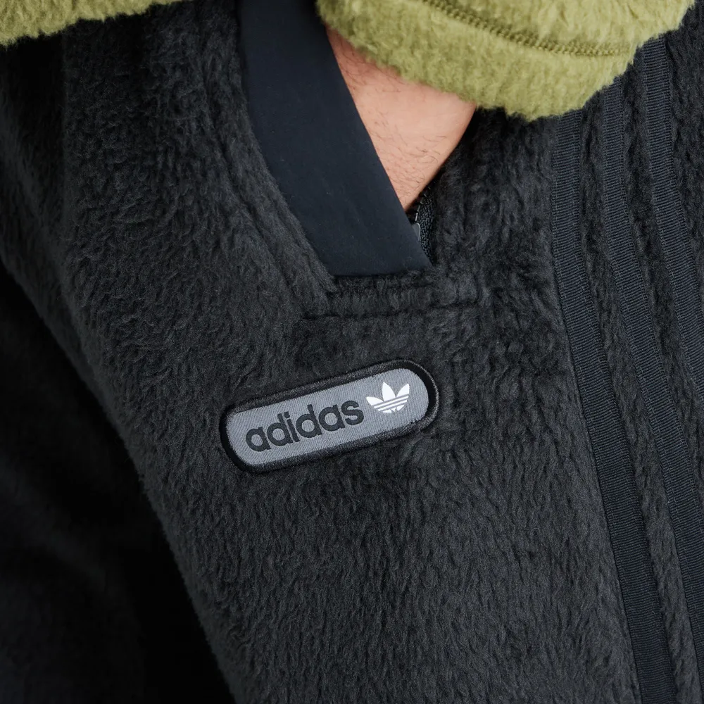 adidas Originals 3-Stripes Sherpa Pants Black /