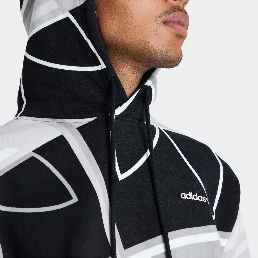 adidas Originals Logo Play Pullover Hoodie / Black