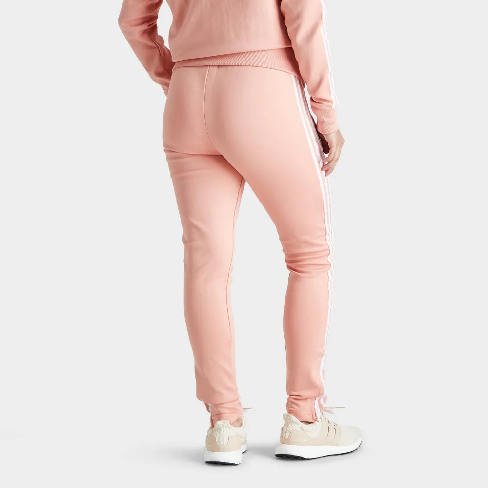adidas Originals wide leg trousers in dusty pink  ASOS