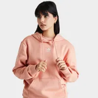 adidas Originals Women’s Adicolor Essentials Fleece Pullover Hoodie / Ambient Blush