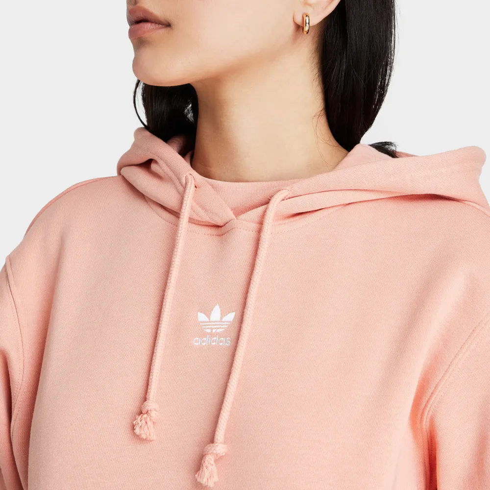 adidas Originals Women’s Adicolor Essentials Fleece Pullover Hoodie / Ambient Blush