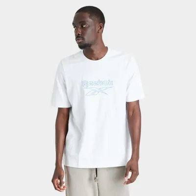 Reebok Classics Vector T-shirt White Melange / Essential Blue