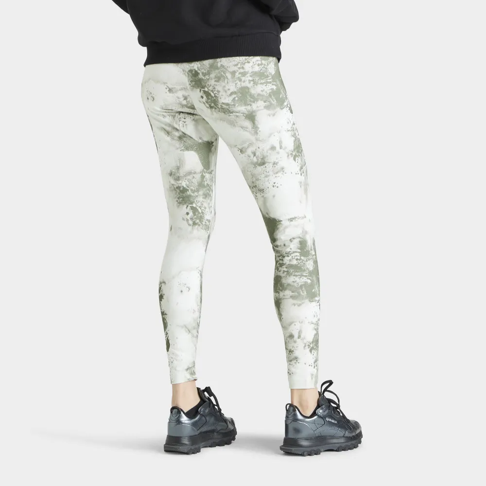 Reebok Women’s Classics Cloud Splatter Tights / Light Sage