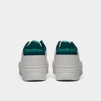 Reebok Women's Club C Double GEO Chalk / Midnight Pine - Future Teal