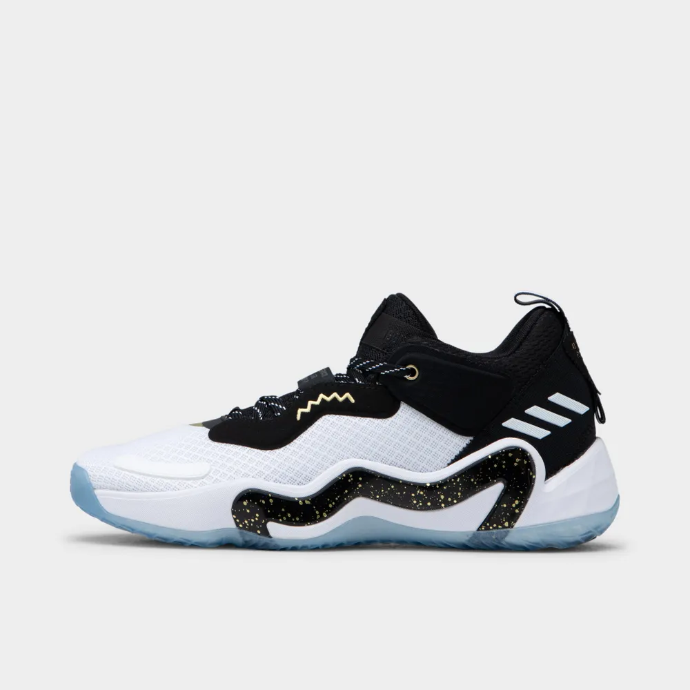 Adidas Donovan Mitchell D.O.N. Issue #3 Core Black / Gold Metallic - Cloud  White | Bramalea City Centre