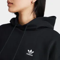 adidas Originals Women’s Tape Cropped Hoodie Black / White