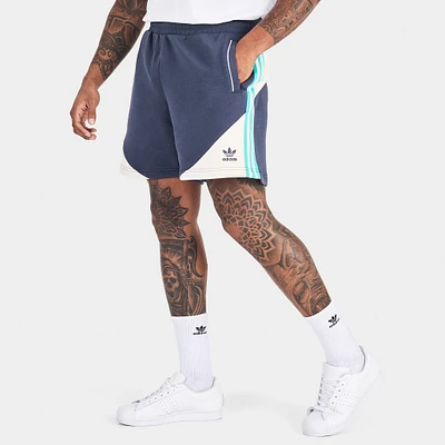 adidas Originals SST Fleece Shorts Halo Mint / White