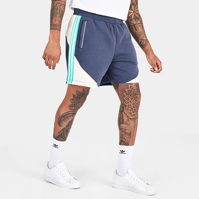 adidas Originals SST Fleece Shorts Halo Mint / White