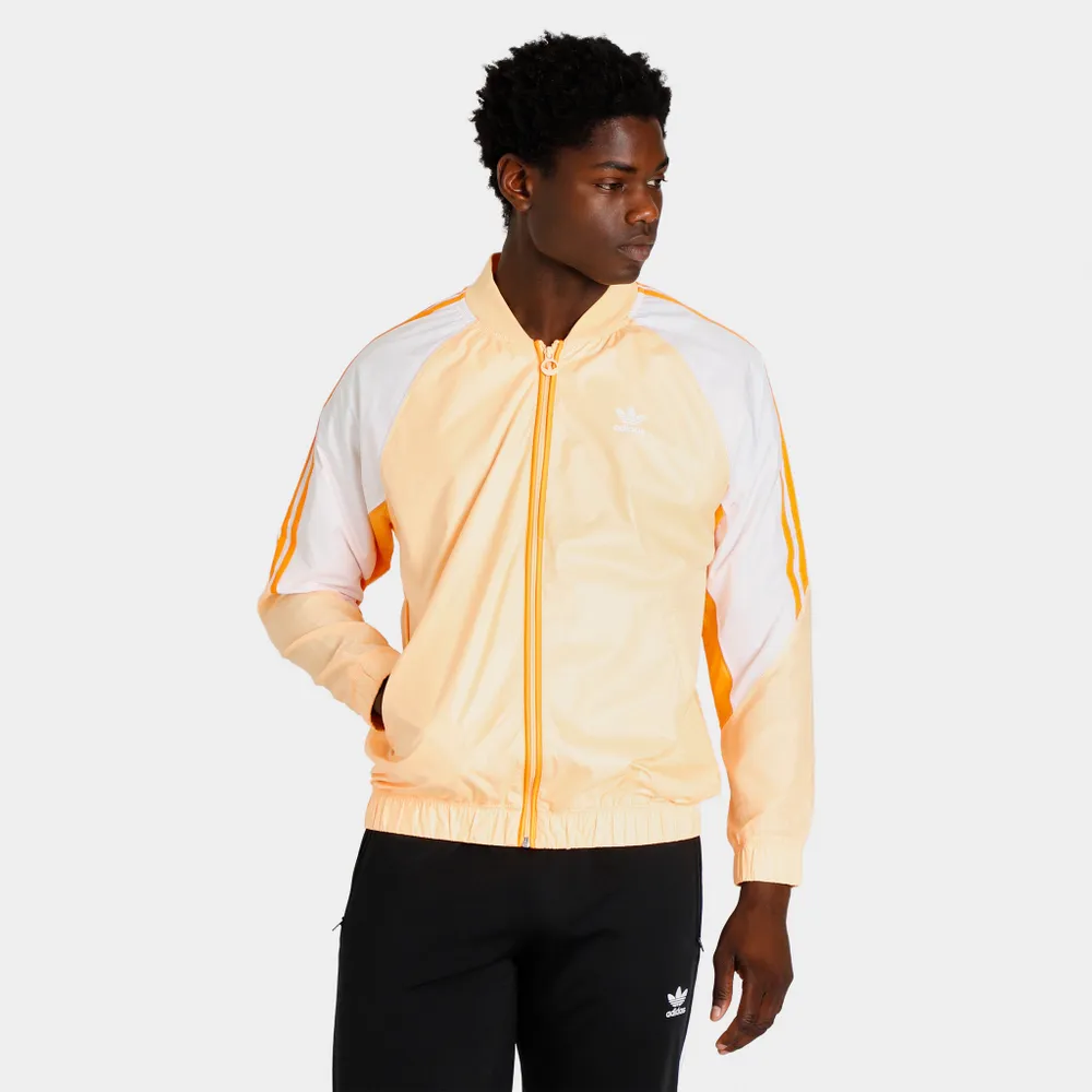 Adidas Summer SST Track Jacket Acid Orange / White | Bramalea Centre