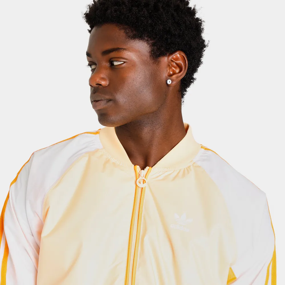Adidas Summer SST Track Jacket Acid Orange / White