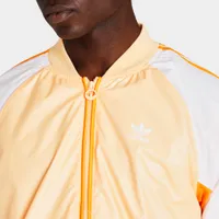 adidas Summer SST Track Jacket Acid Orange / White