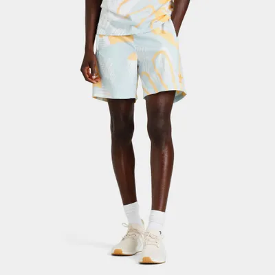 adidas Originals Adiplay Allover Print Shorts Sky Tint / Acid Orange