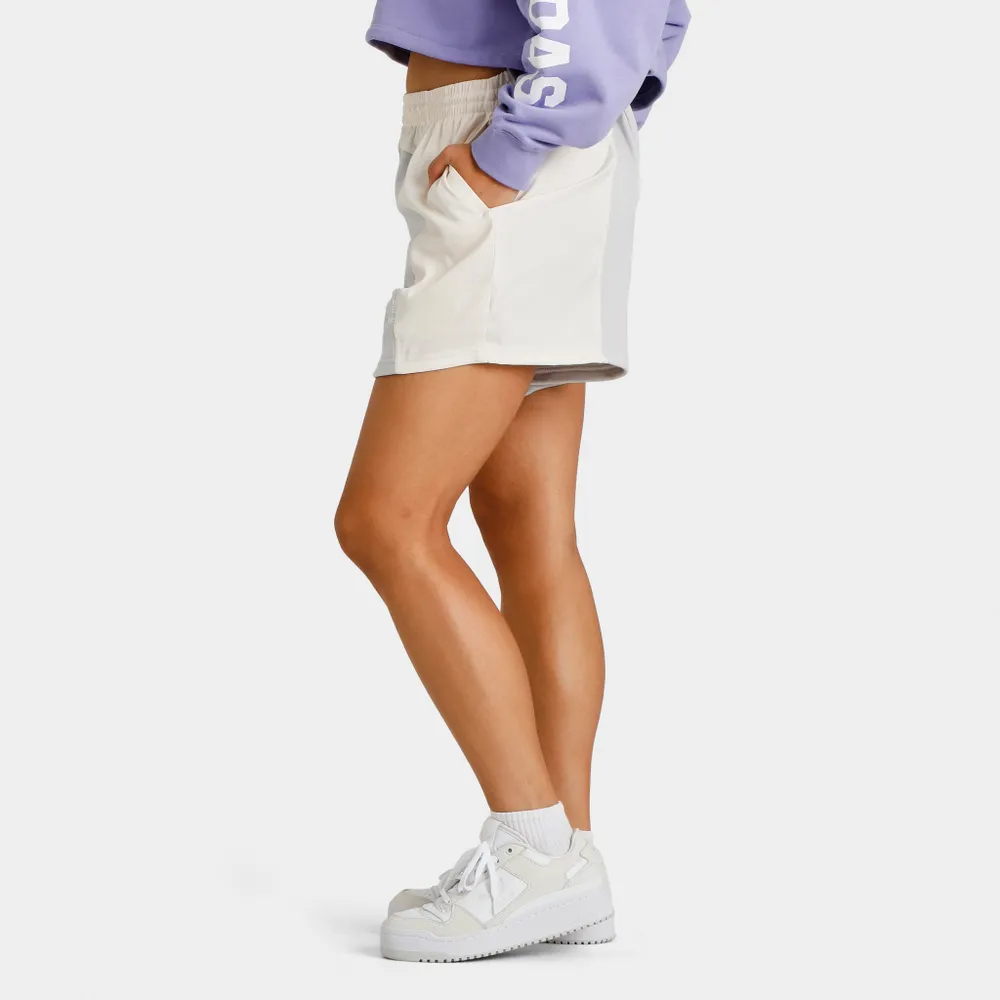 adidas Originals Women’s Adicolor Split Trefoil Shorts / Wonder White