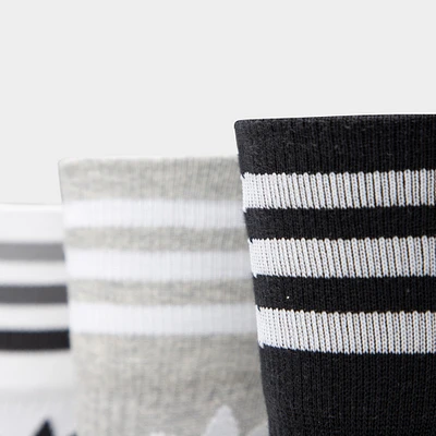 adidas Originals Mid Cut Crew Socks (3 Pack) / Multi