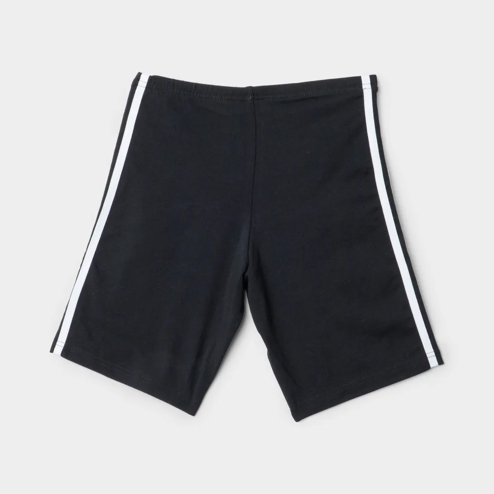 adidas Originals Junior Girls’ Adicolor Cycling Shorts Black / White