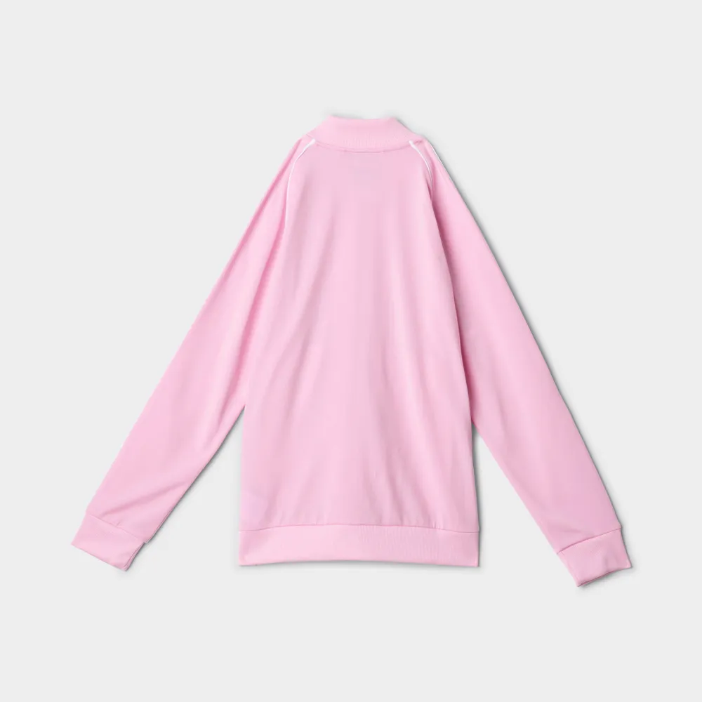 adidas Originals Kids’ Adicolor Superstar Track Jacket True Pink / White