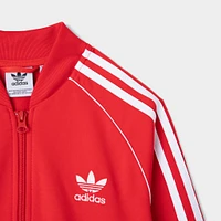 adidas Originals Junior Boys’ SST Track Jacket Vivid Red / White