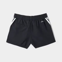 adidas Junior Girls’ AR S3 WV Shorts Black / White