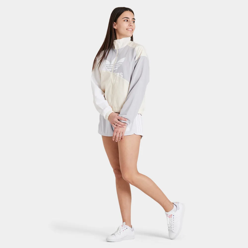 adidas Women’s Pacer 3-Stripes Knit Shorts / Dash Grey