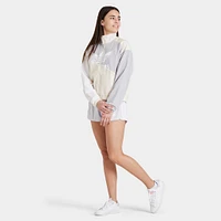 adidas Women's Pacer 3-Stripes Knit Shorts / Dash Grey