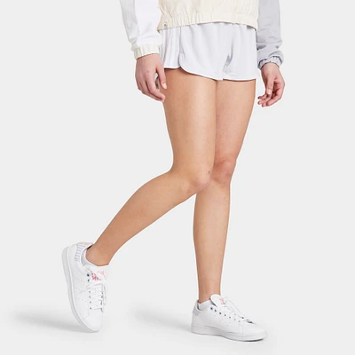 adidas Women's Pacer 3-Stripes Knit Shorts / Dash Grey