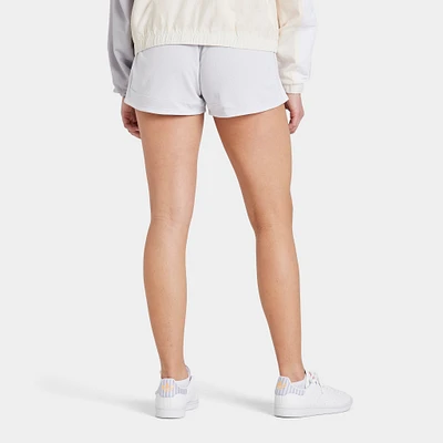 adidas Women's Pacer 3-Stripes Knit Shorts / Dash Grey