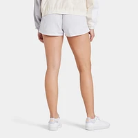 adidas Women's Pacer 3-Stripes Knit Shorts / Dash Grey