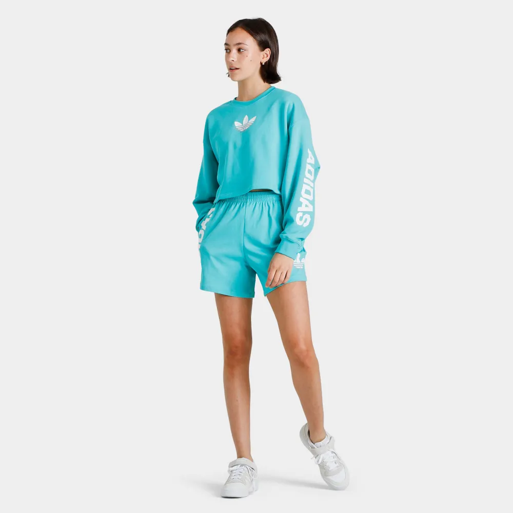 adidas Originals Women’s Streetball Shorts / Semi Mint Rush