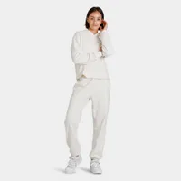 adidas Originals Women’s Cropped Pullover Hoodie / Chalk White