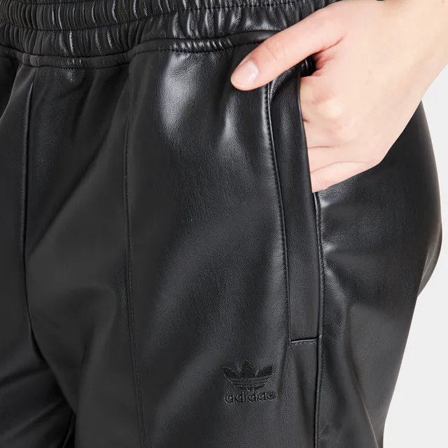 Adidas Originals Women's Always Original Faux Leather Track Pants / Black