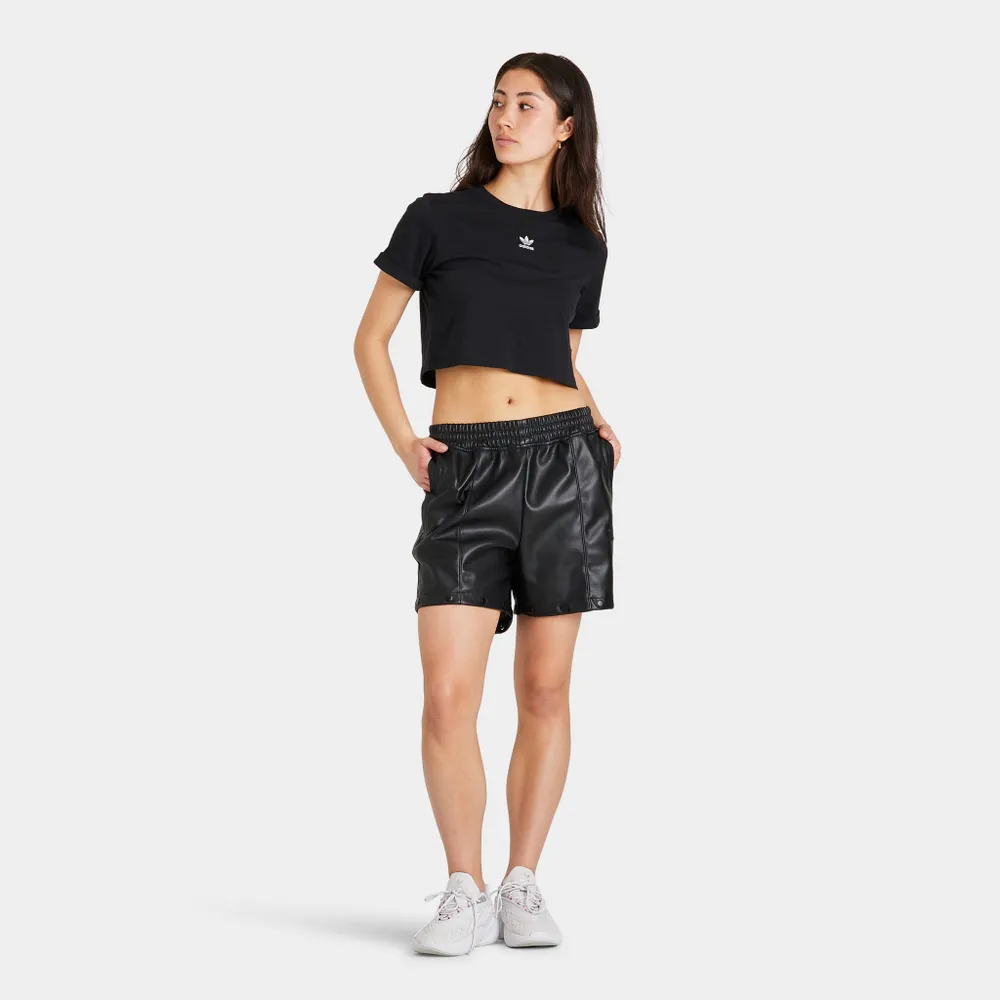 Adidas Originals Women's Always Original Faux Leather Track Pants