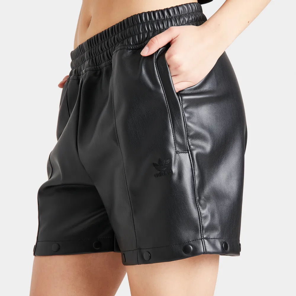 adidas Originals Women’s Always Original Faux Leather Track Pants / Black