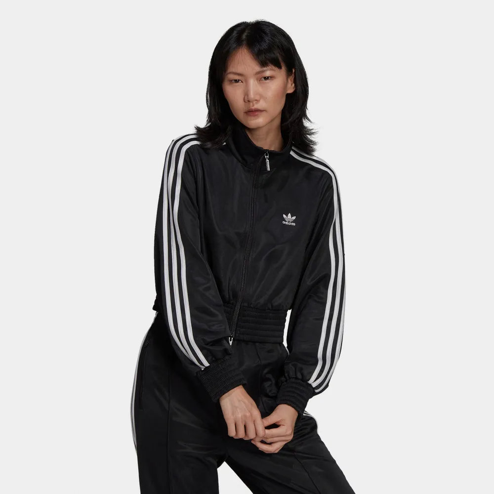 adidas Originals Women’s Classics High-Shine Track Jacket / Black