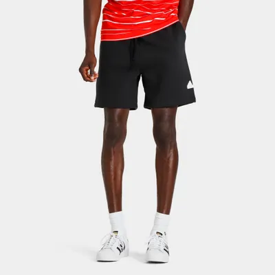 adidas Sportswear Fleece Shorts / Black