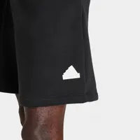 adidas Sportswear Fleece Shorts / Black