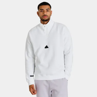 adidas Sportswear Quarter Zip Sweatshirt / White