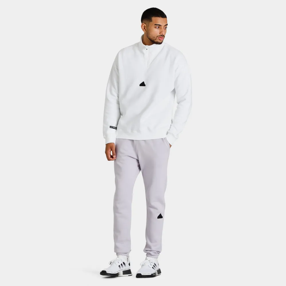 adidas Sportswear Quarter Zip Sweatshirt / White