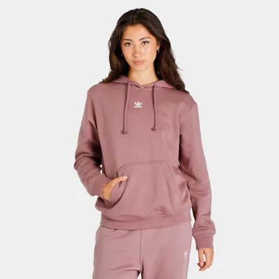 adidas Originals Women’s Adicolor Essentials Fleece Pullover Hoodie / Purple