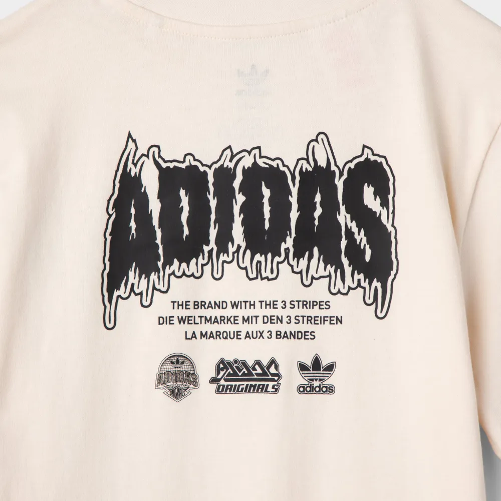 adidas Originals Graphic T-shirt / Wonder White