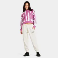 adidas Originals Women’s Thebe Magugu Pullover Hoodie Semi Pulse Lilac / White