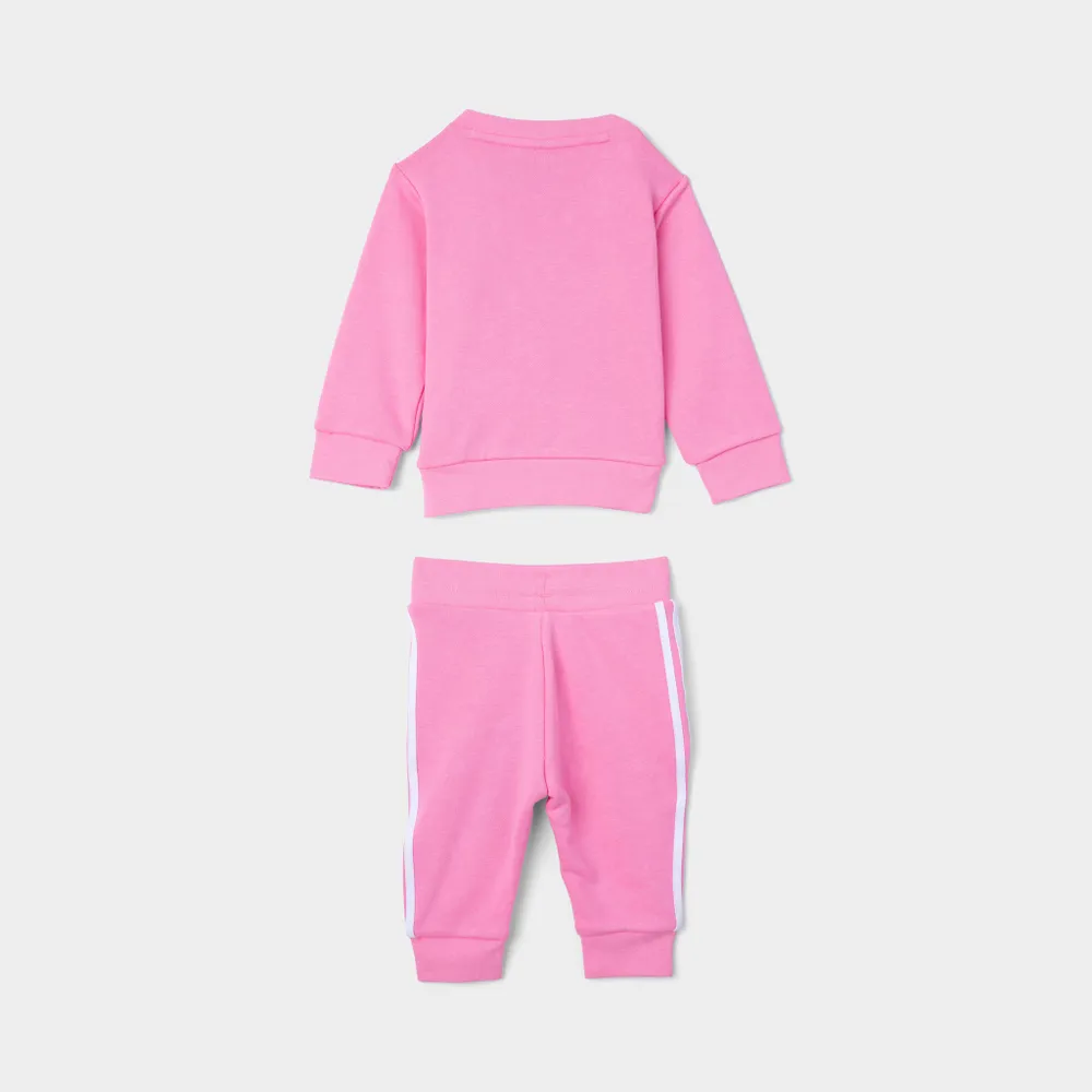 adidas Originals Infants’ Crew Sweatshirt Set / Bliss Pink