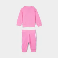 adidas Originals Infants’ Crew Sweatshirt Set / Bliss Pink