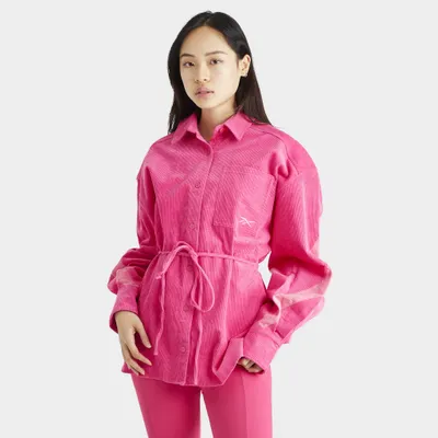 Reebok x Cardi B Women’s Corduroy Jacket / Pink Fusion