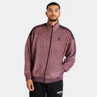 adidas Originals Adicolor Classics Plush Track Jacket / Shadow Maroon