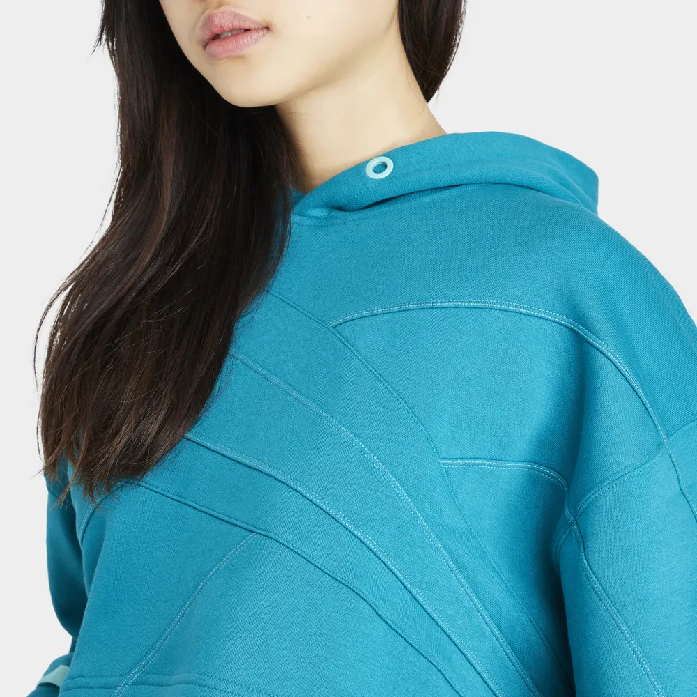 Reebok x Cardi B Women’s Knit Pullover Hoodie / Seaport Teal