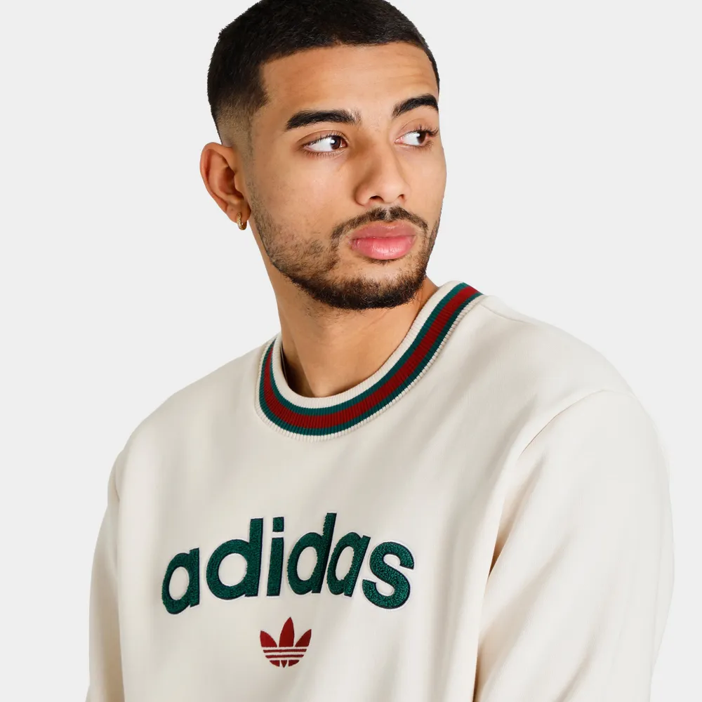 adidas Originals Collegiate Crewneck Wonder White /