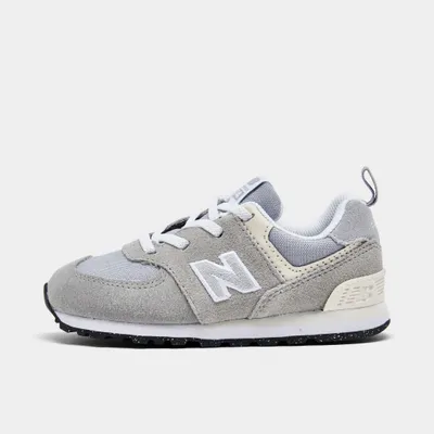 New Balance Infants' ID574RD1 Bungee Team Away Grey / Silver Mink