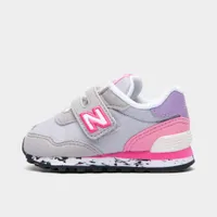 New Balance Infants' IV515DK Rain Cloud / Hi-Pink