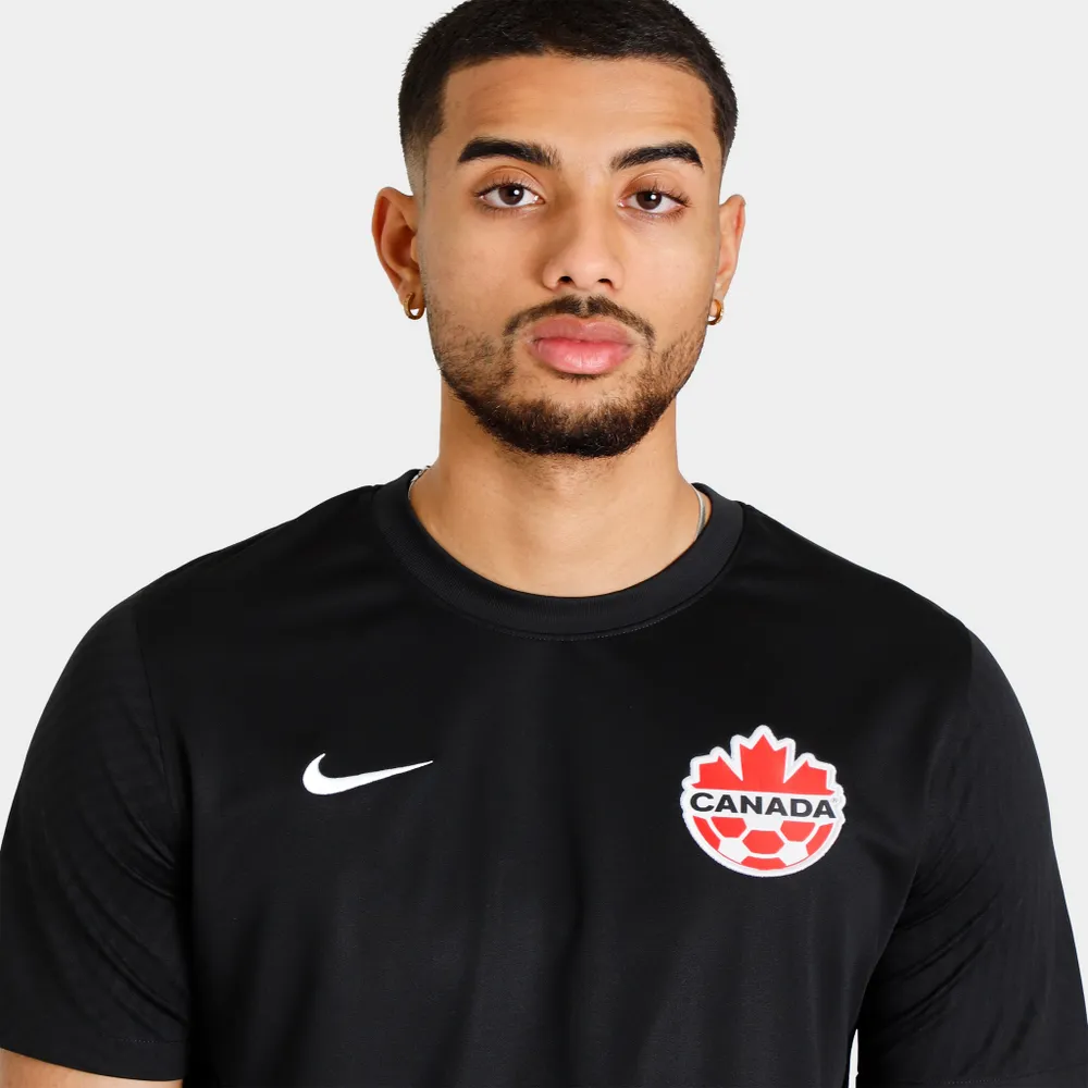Youth Nike Black Canada Soccer Third Replica Jersey